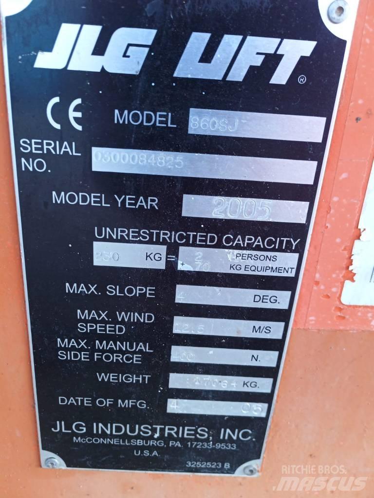 JLG 860 SJ Телескопічні підйомники