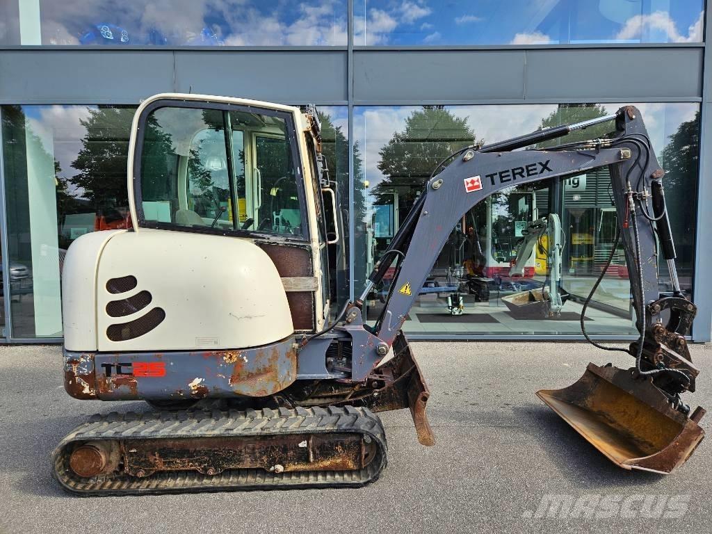 Terex tc25 Міні-екскаватори < 7т