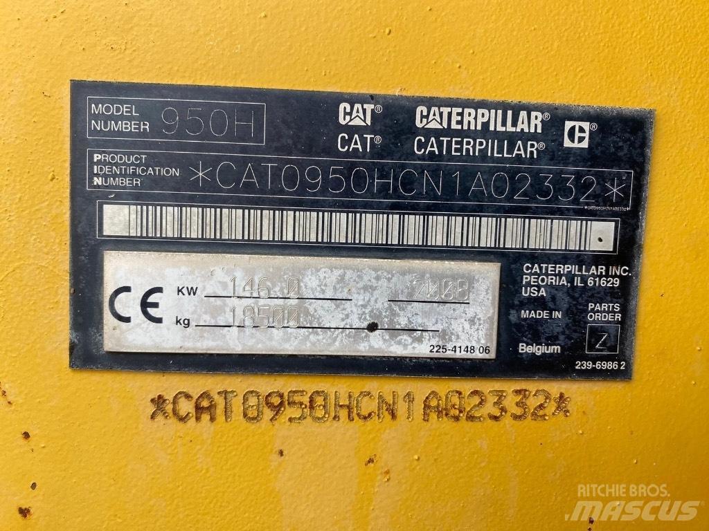 CAT 950 H Фронтальні навантажувачі