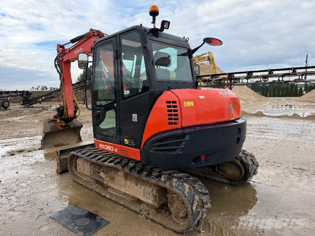 Kubota KX 080-4 Міні-екскаватори < 7т