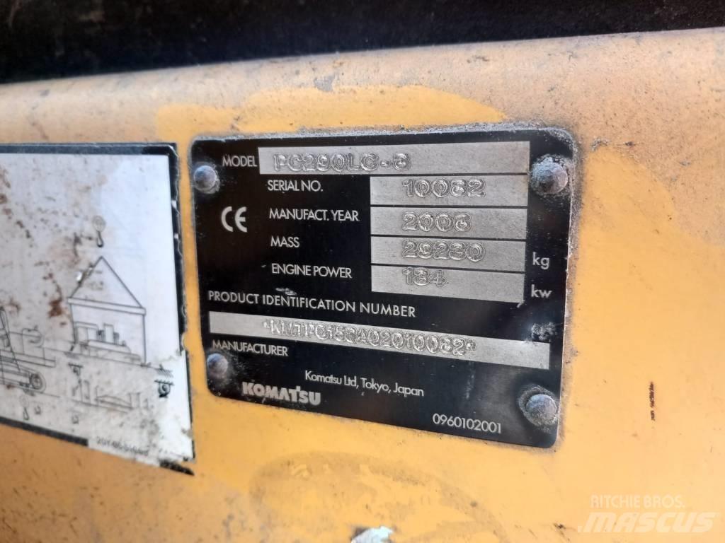 Komatsu PC 290 LC-3 Гусеничні екскаватори