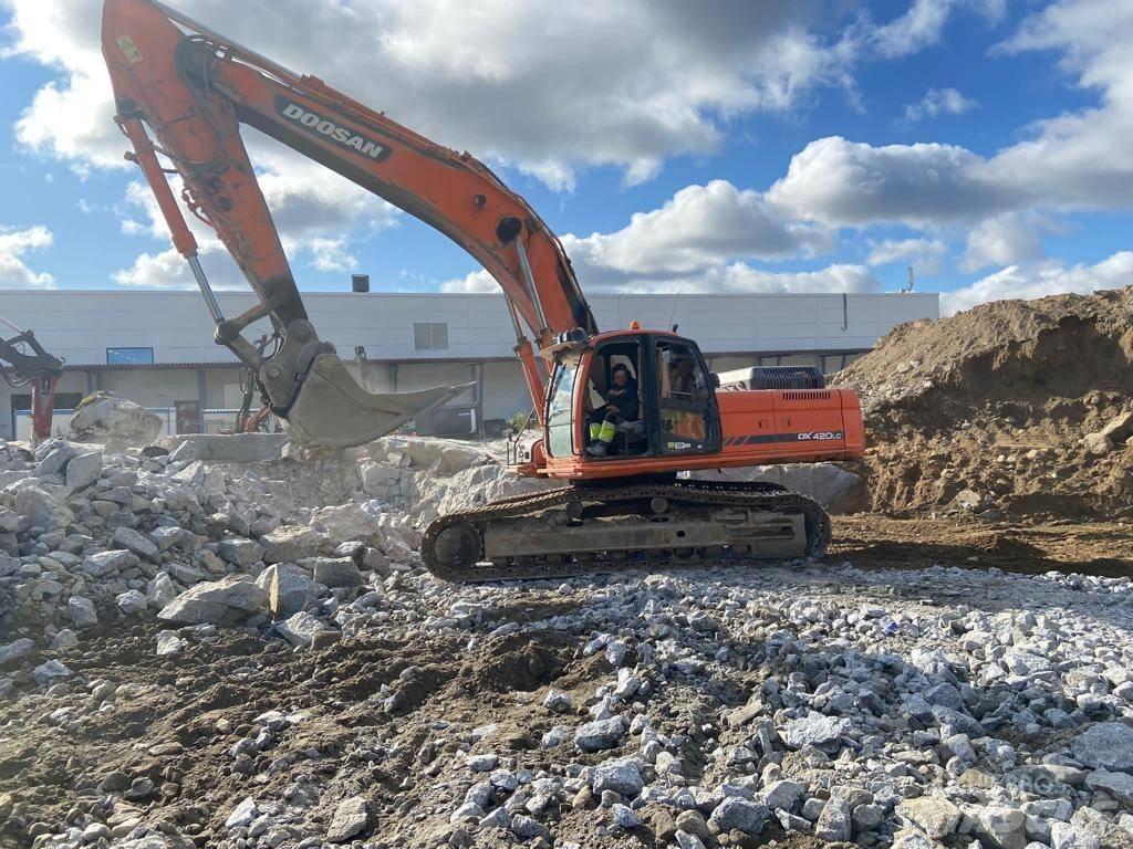 Doosan DX420LC Гусеничні екскаватори