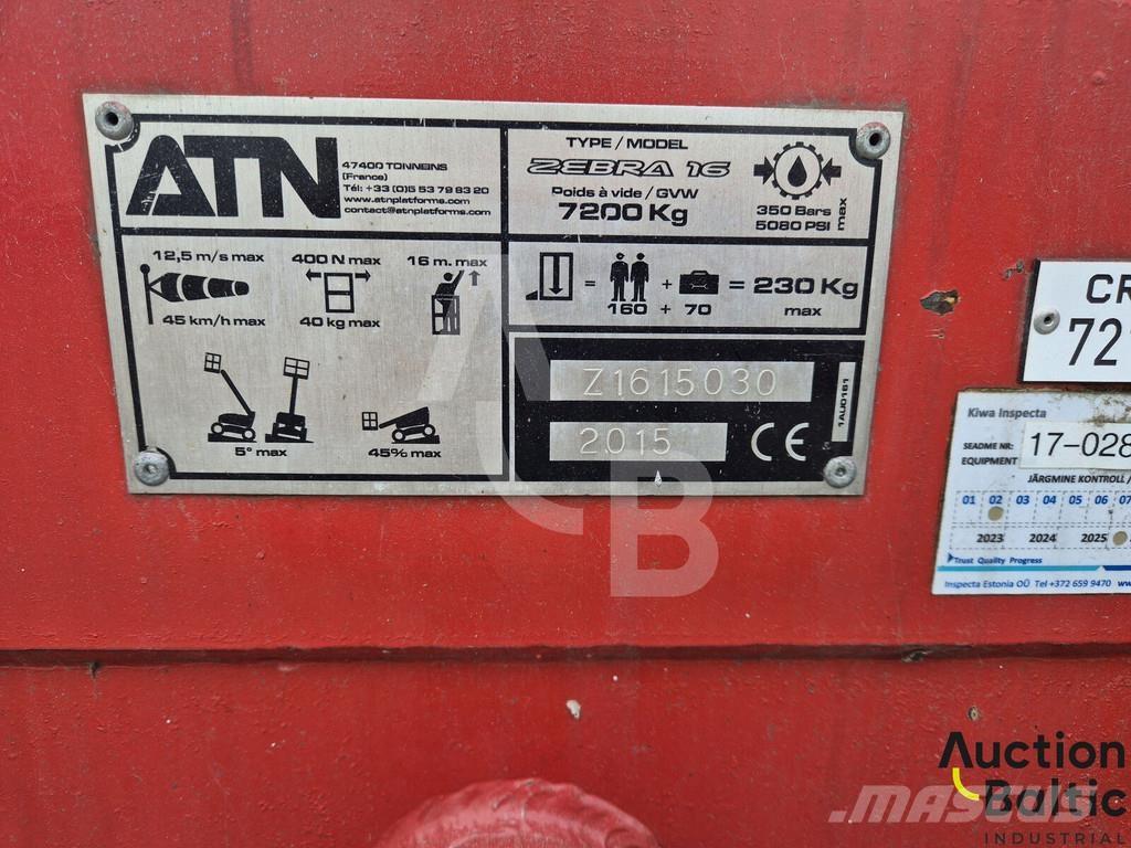 ATN Zebra 16 Колінчаті підйомники