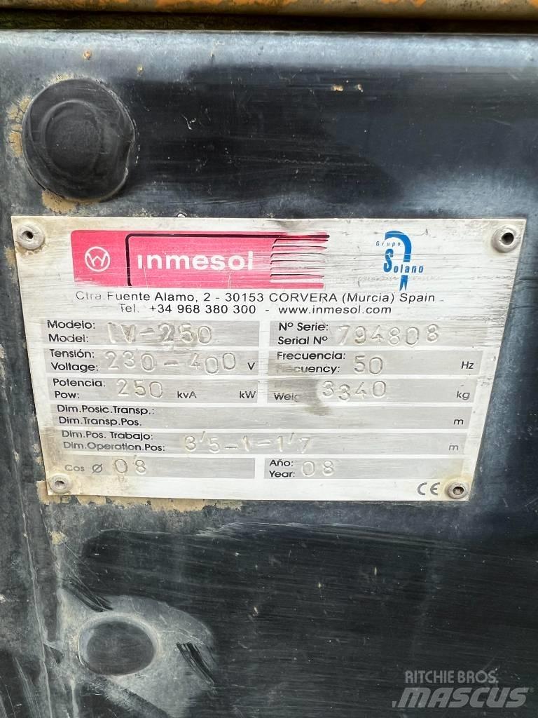 Inmesol IV-250 Дизельні генератори