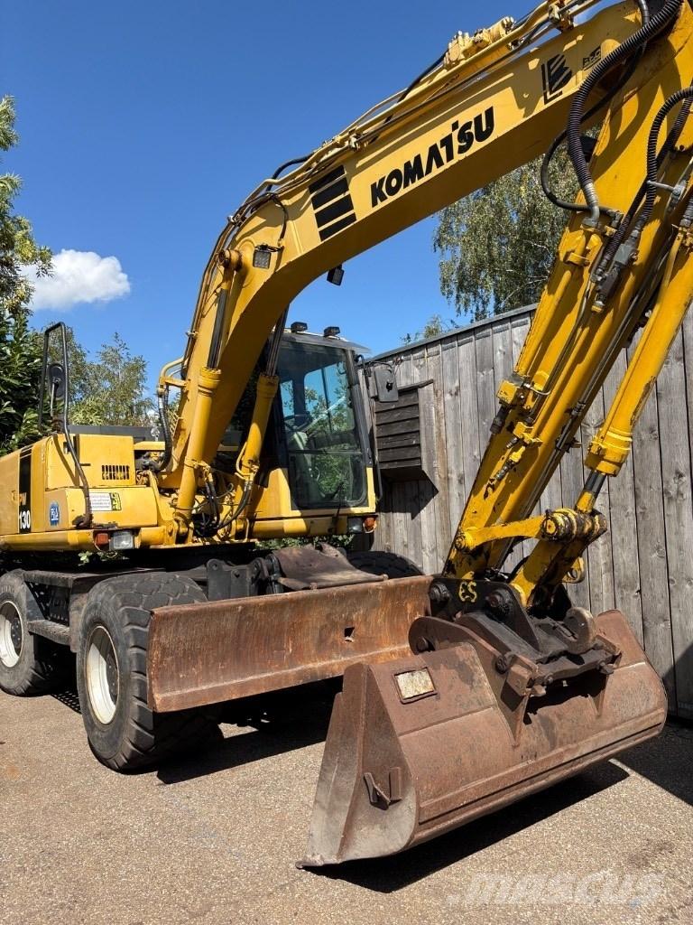 Komatsu PW 130-7K Колісні екскаватори