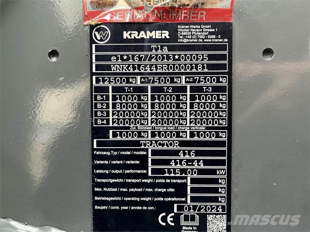Kramer KT557 Телескопічний навантажувач