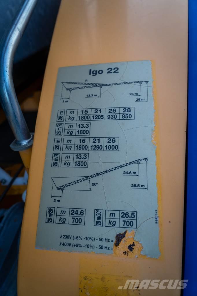 Potain Igo 22 Монтажний кран