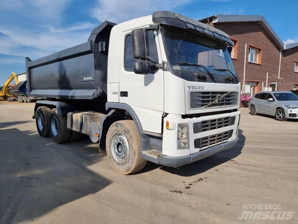 Volvo FM420 (6x4) Скіпові навантажувачі