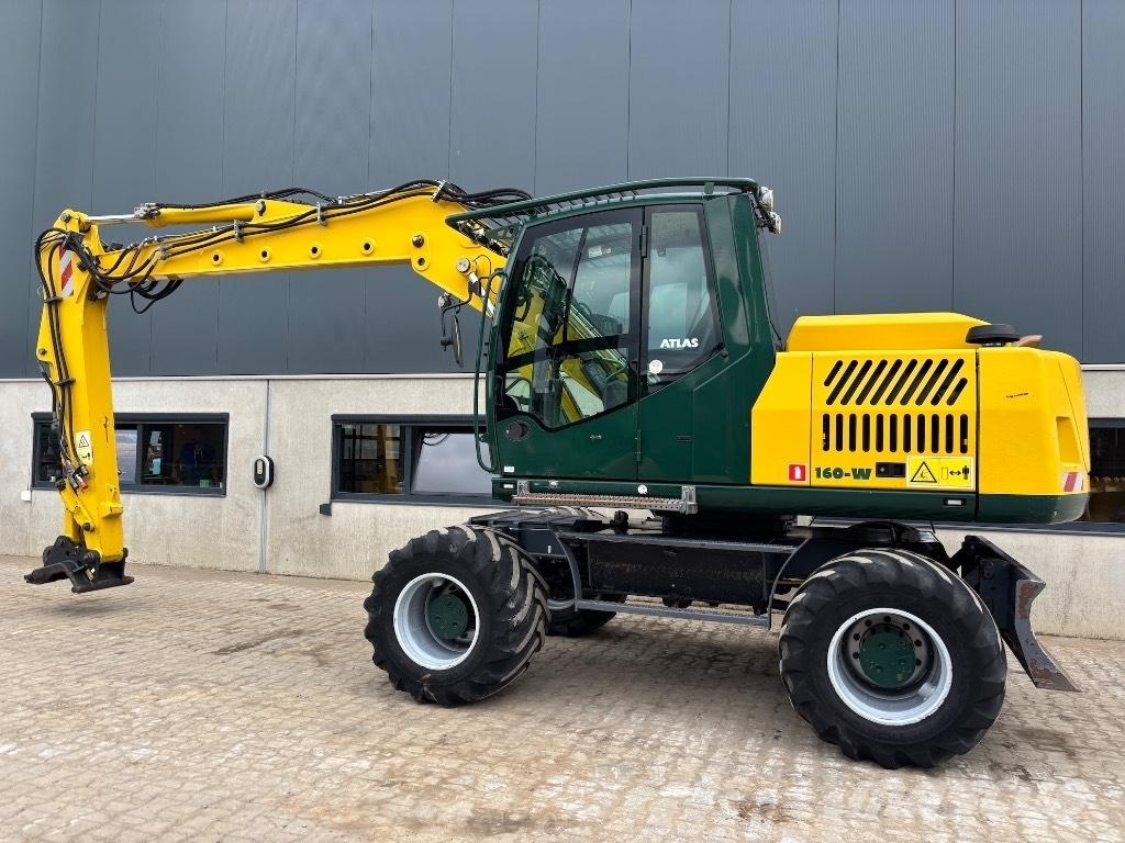 Atlas 160 W - 140 W Колісні екскаватори