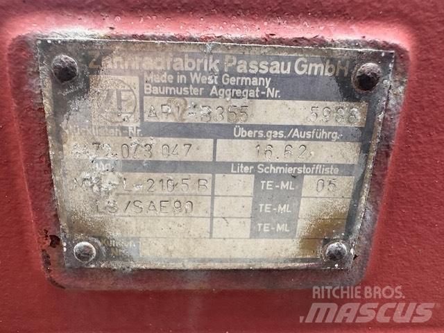 ZF APL-B355 AXLES Осі