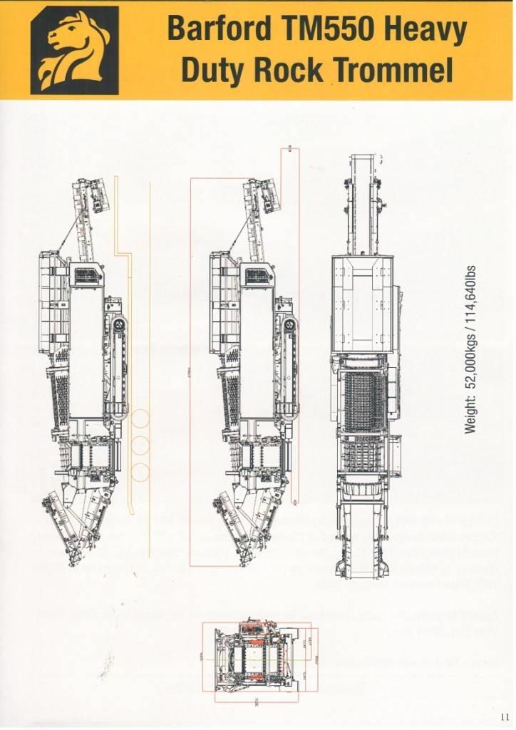 Barford TM550 Просіювачі