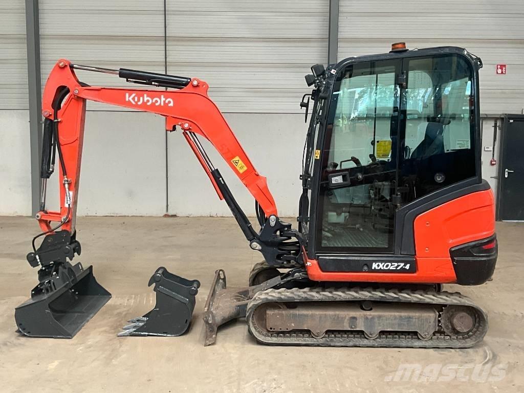Kubota KX 027-4 Міні-екскаватори < 7т
