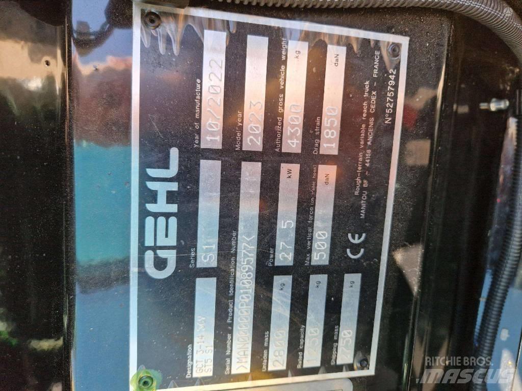 Gehl GCT 3-14 Телескопічні навантажувачі