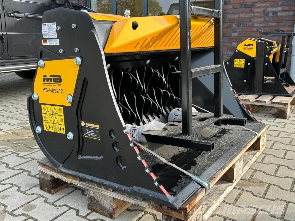 MB Crusher HDS 212 Інше обладнання
