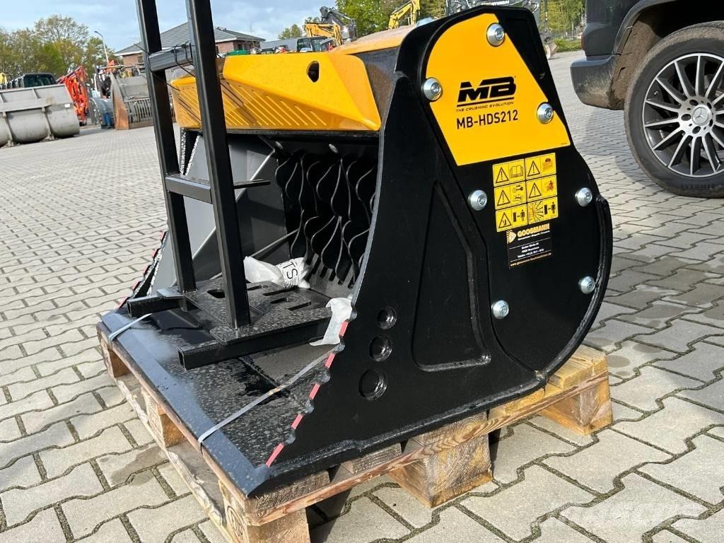 MB Crusher HDS 212 Інше обладнання