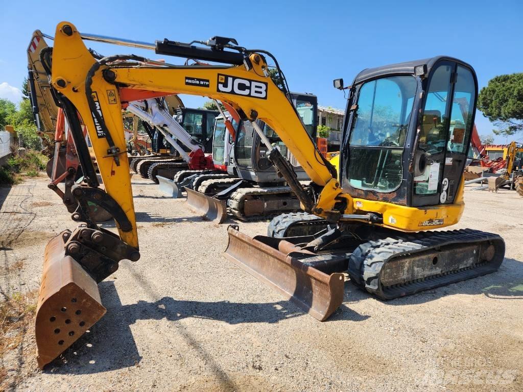 JCB 8055 RTS Міні-екскаватори < 7т