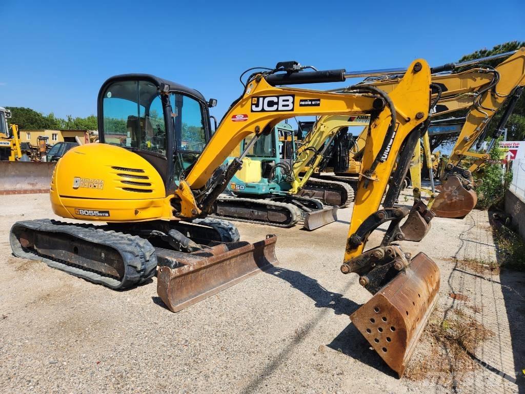 JCB 8055 RTS Міні-екскаватори < 7т