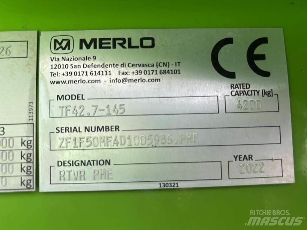 Merlo TF42.7-145 Телескопічні навантажувачі