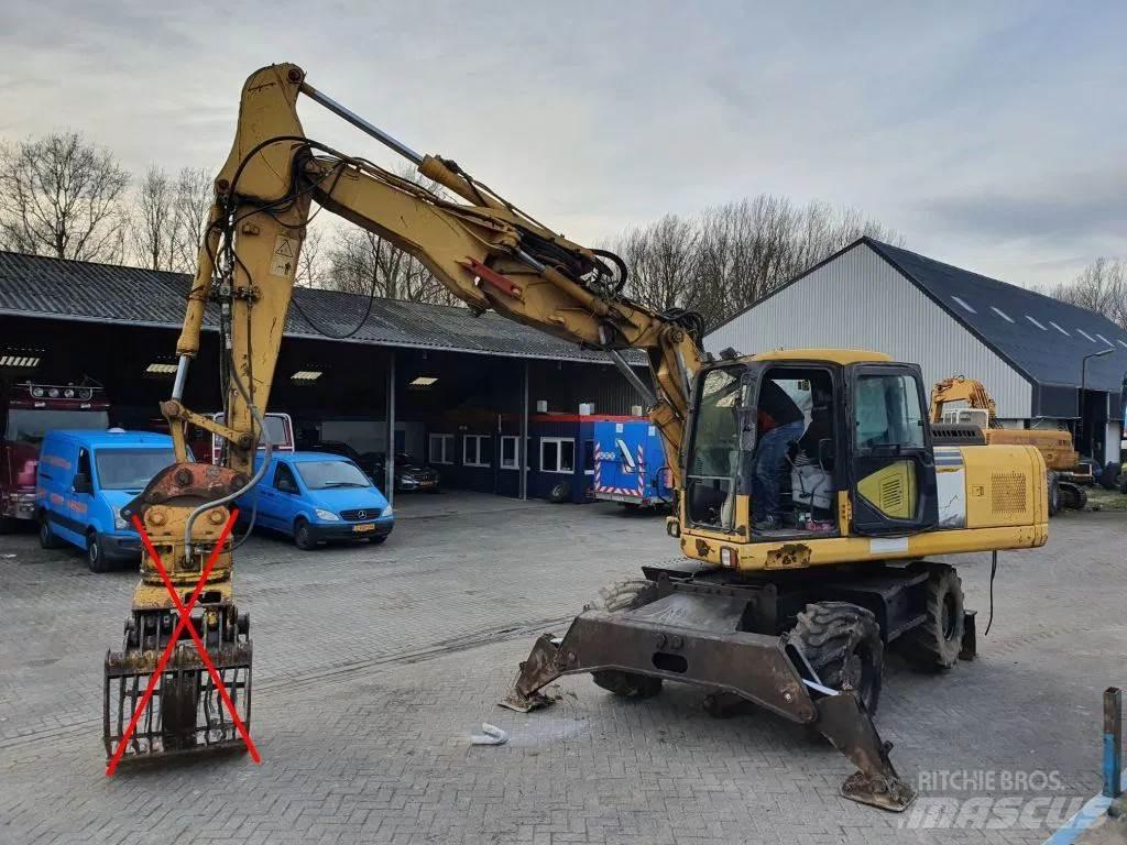 Komatsu PW180-7K Колісні екскаватори