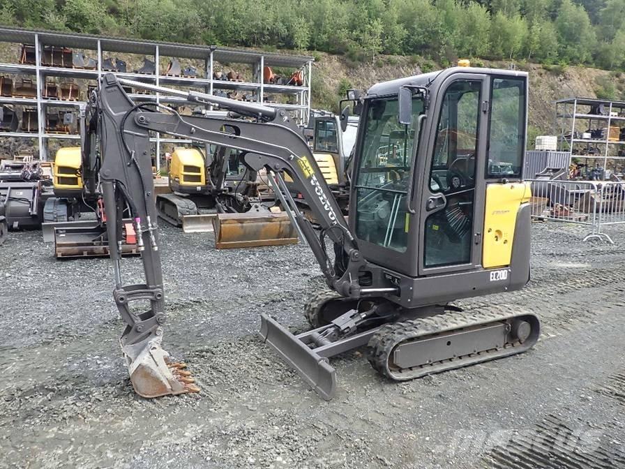 Volvo EC 20 D Міні-екскаватори < 7т