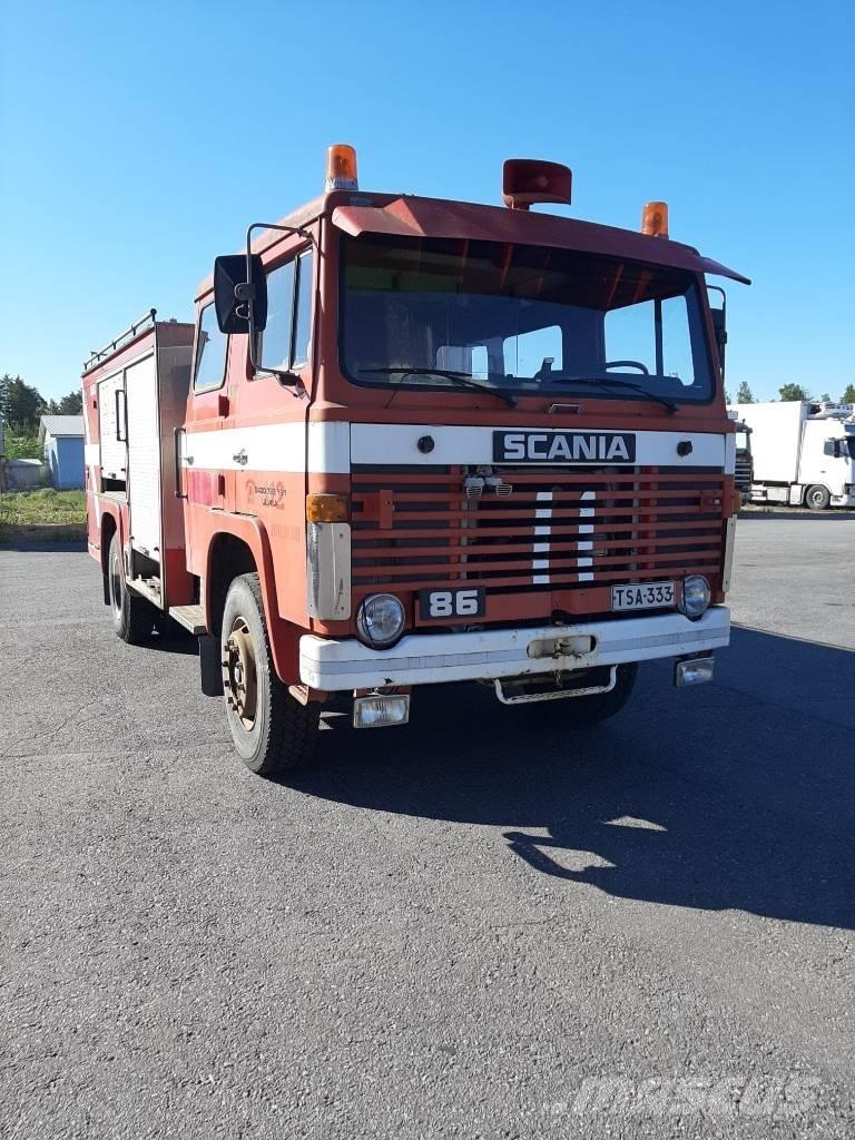 Scania LB 86 Пожежні машини та устаткування