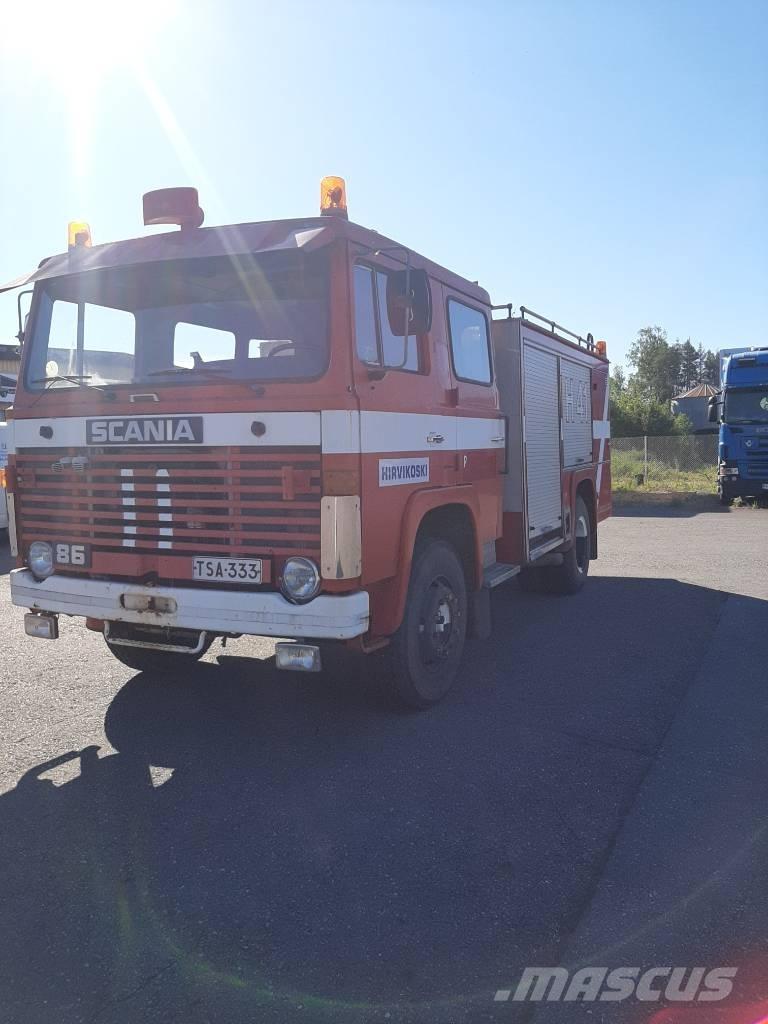 Scania LB 86 Пожежні машини та устаткування