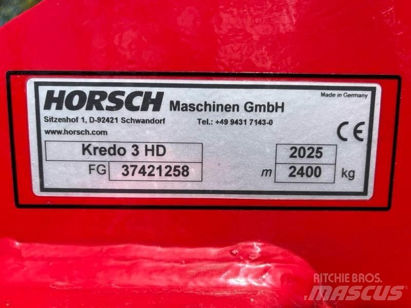 Horsch Kredo 3 HD Поглинальні борони / грунтові фрези