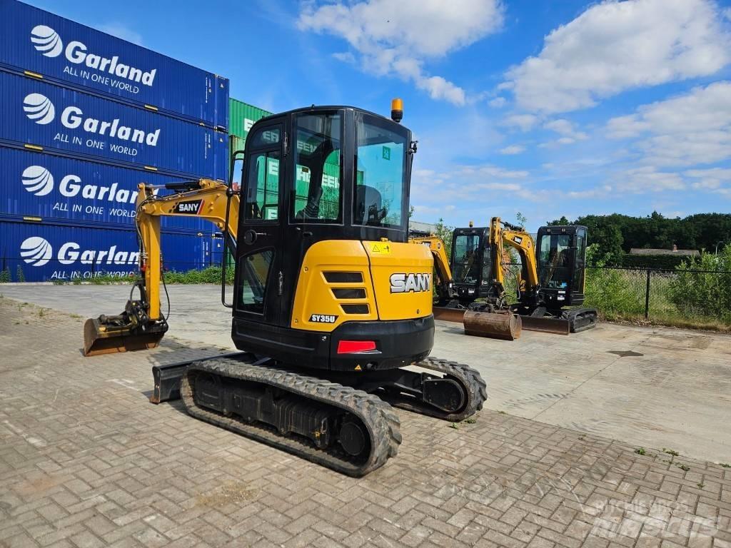 Sany SY 35 U Міні-екскаватори < 7т
