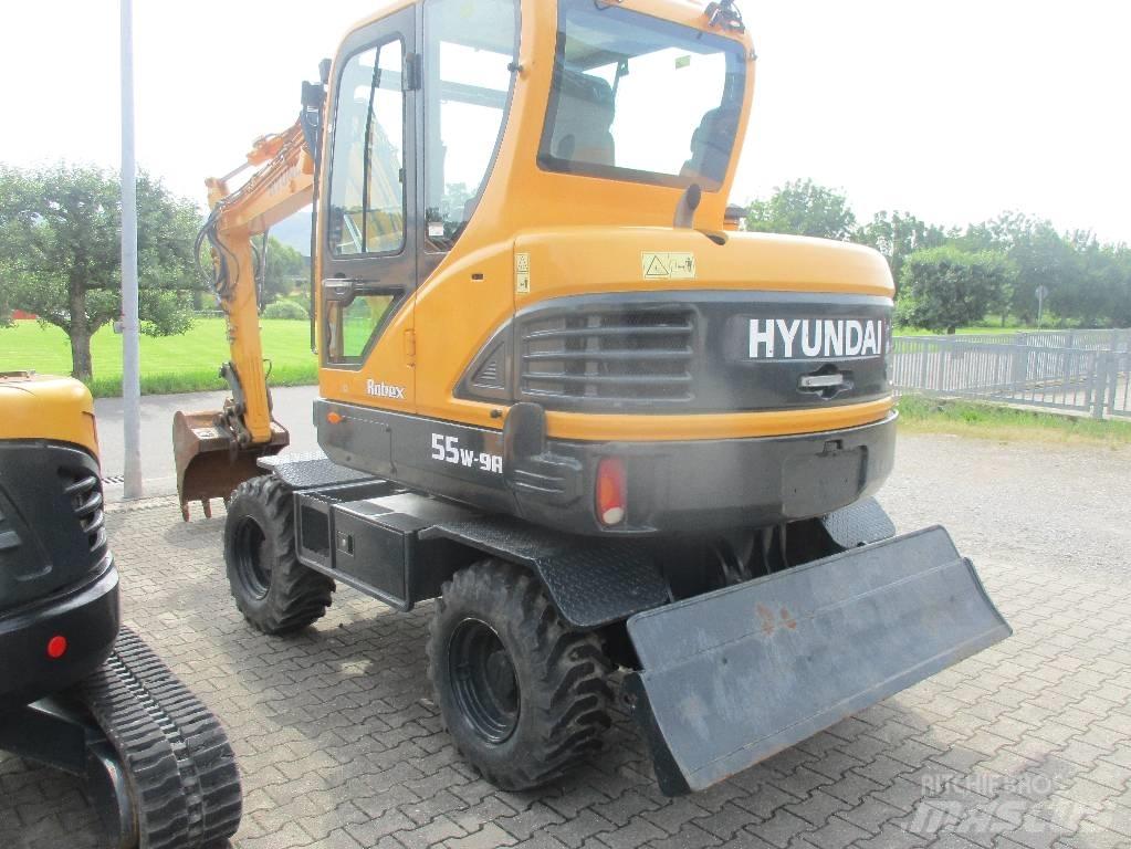 Hyundai Robex 55W-9 Колісні екскаватори