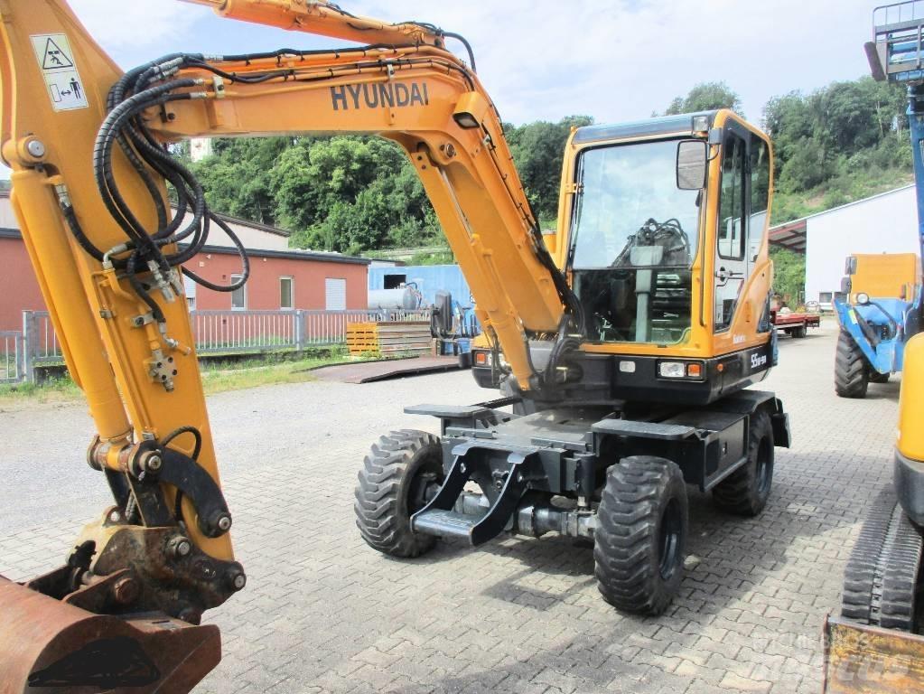 Hyundai Robex 55W-9 Колісні екскаватори