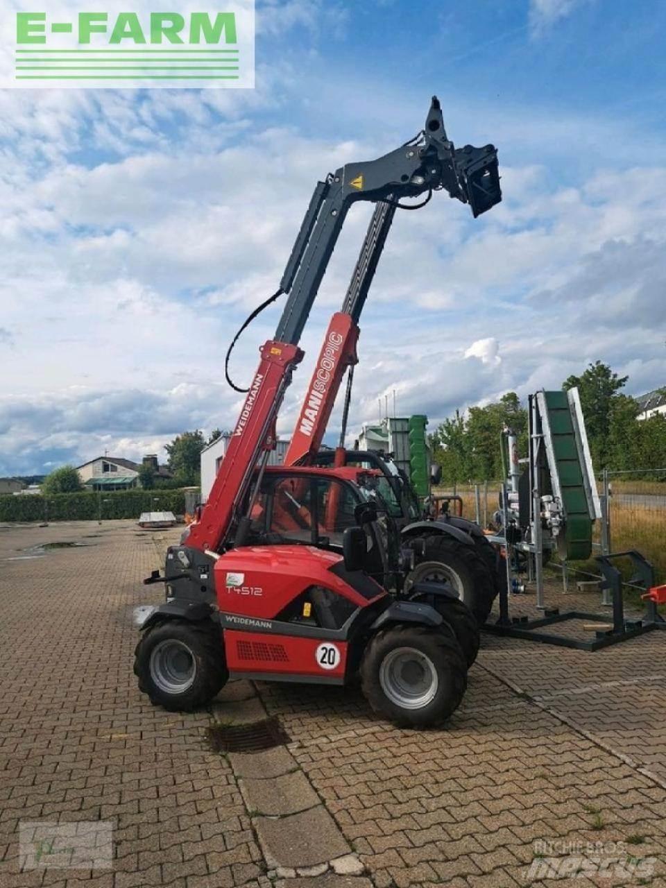 Weidemann t 4512 Телескопічний навантажувач