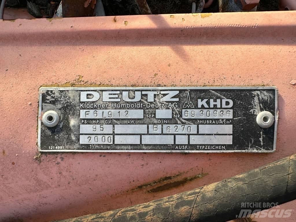 Deutz F6L912 ENGINE Двигуни