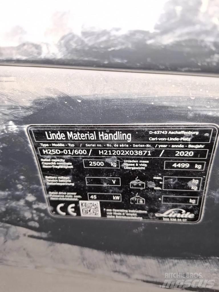 Linde H25D-600 Дизельні навантажувачі