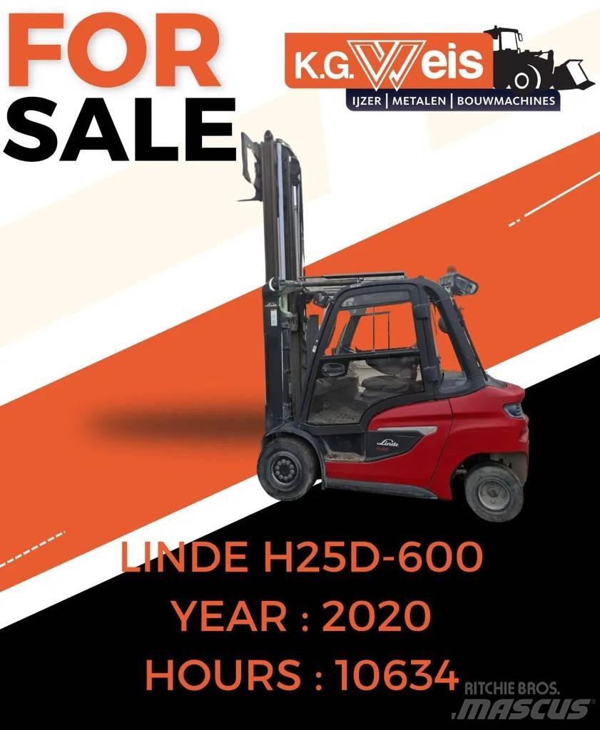Linde H25D-600 Дизельні навантажувачі