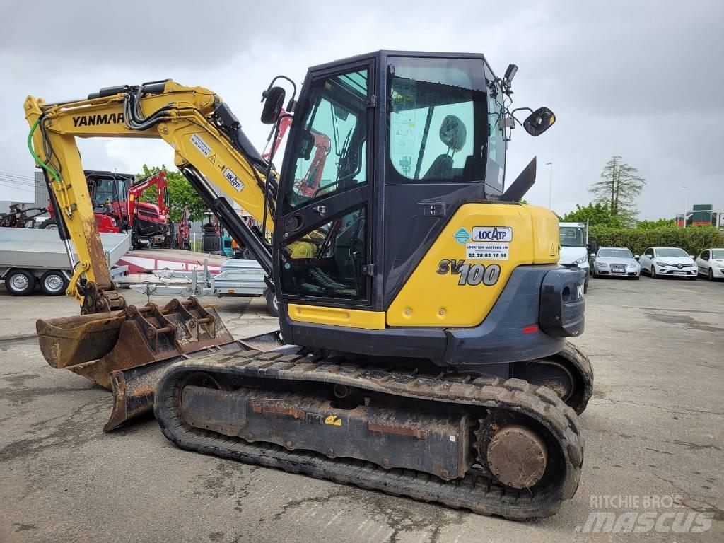 Yanmar SV100-2PB Середні екскаватори 7т. - 12т.
