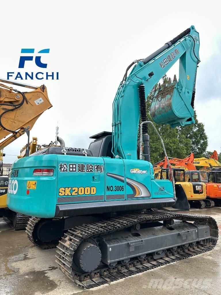 Kobelco SK 200D Гусеничні екскаватори