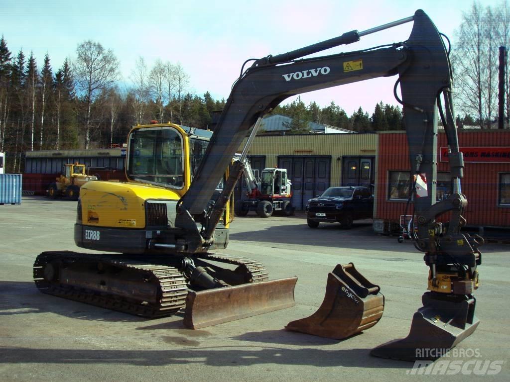 Volvo ECR 88 Середні екскаватори 7т. - 12т.