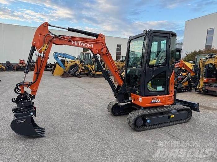 Hitachi ZX26 U-6 Міні-екскаватори < 7т