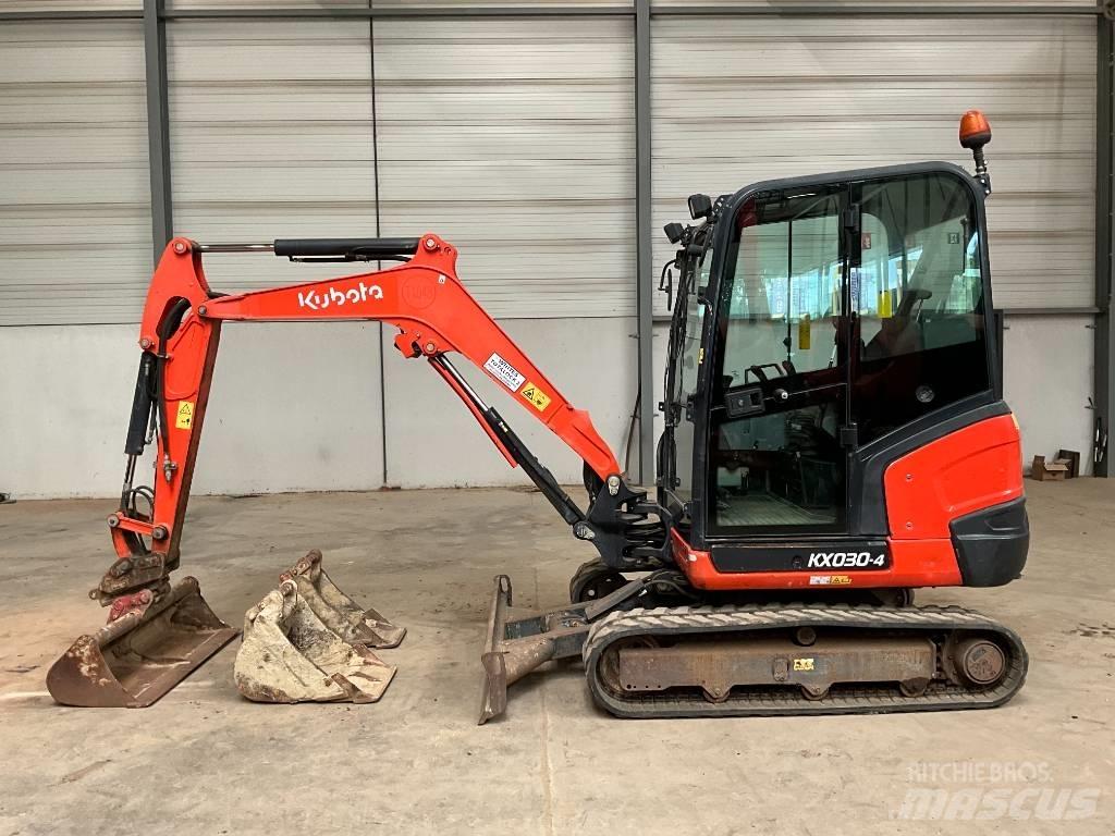 Kubota KX 030-4 Міні-екскаватори < 7т