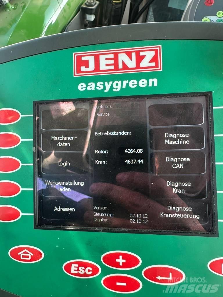 JENZ HEM 582 Z Подрібнювачі деревини