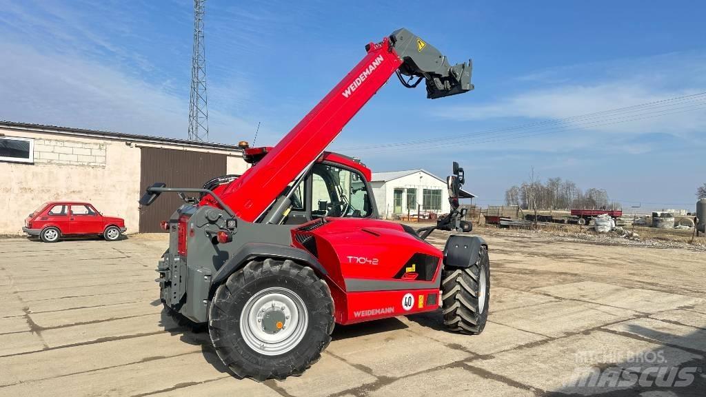Weidemann T 7042 Телескопічний навантажувач