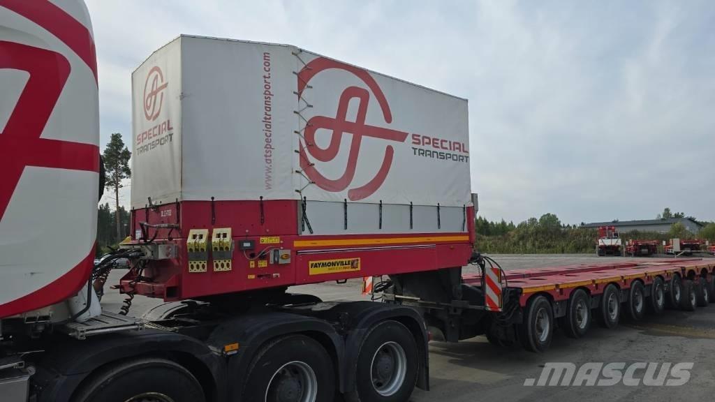 Faymonville Combimax Низькорамні напівпричепи