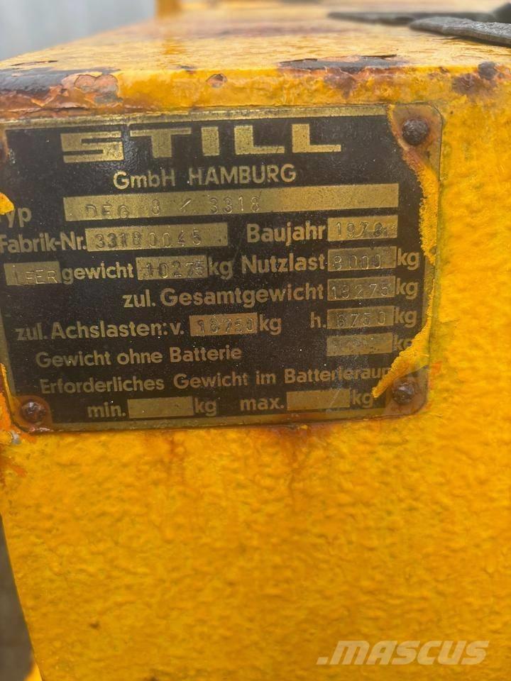 Still DFG 8 Дизельні навантажувачі