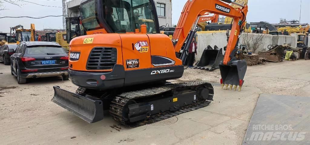 Doosan DX 60 Міні-екскаватори < 7т