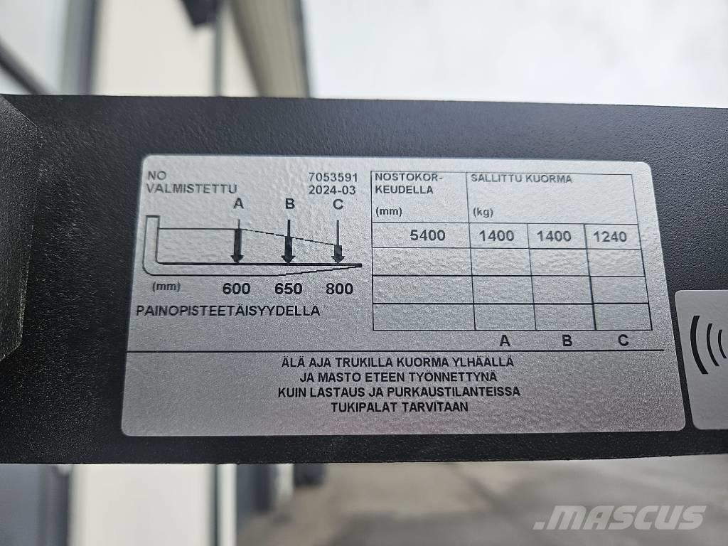 Toyota RRE 140 HE Річ-трак із високим підйомом