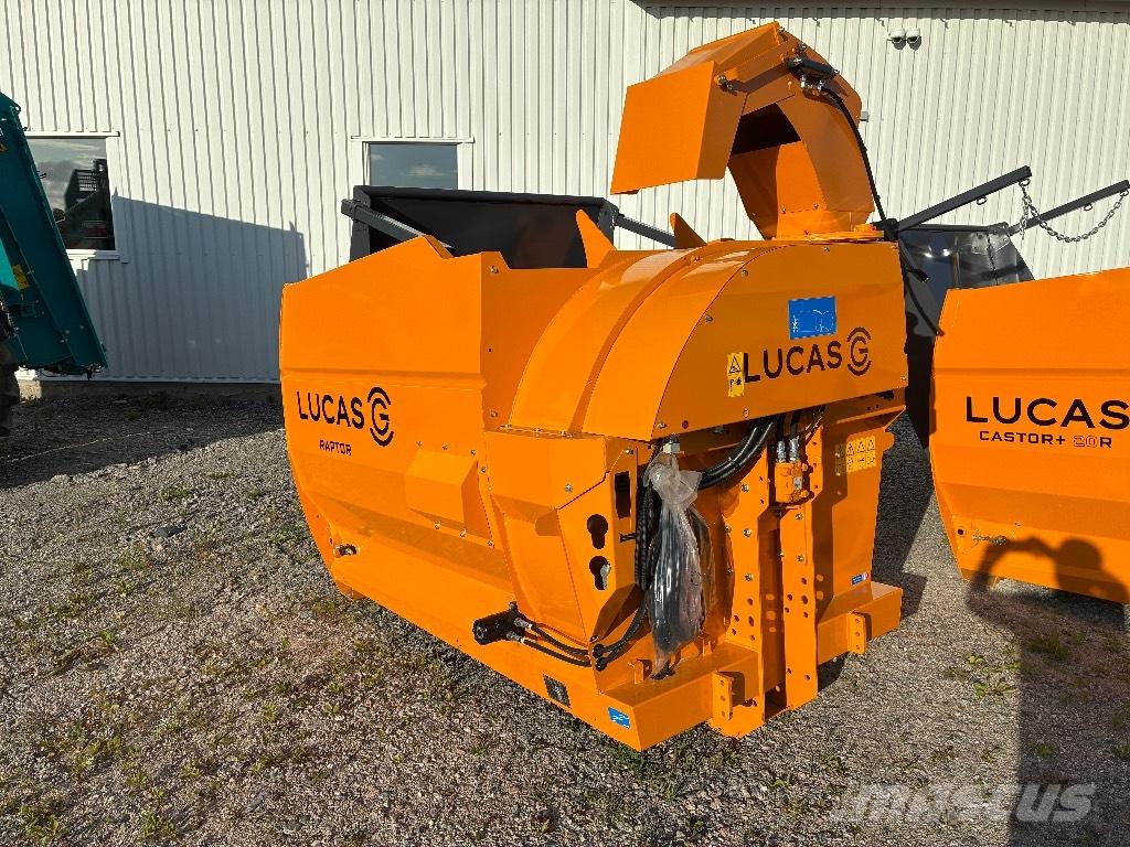 Lucas G Raptor Роздрібнювачі, різаки і розпаковувачі тюків