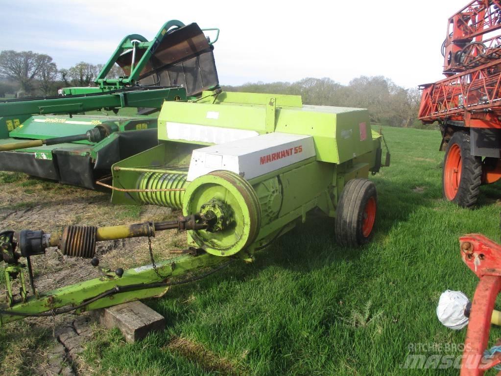 CLAAS Markant 55 Тюкові прес-підбирачі