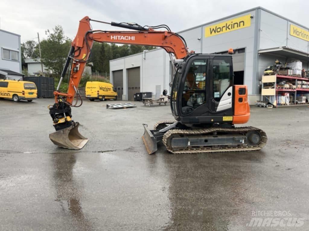 Hitachi ZX 85 US-6 Середні екскаватори 7т. - 12т.