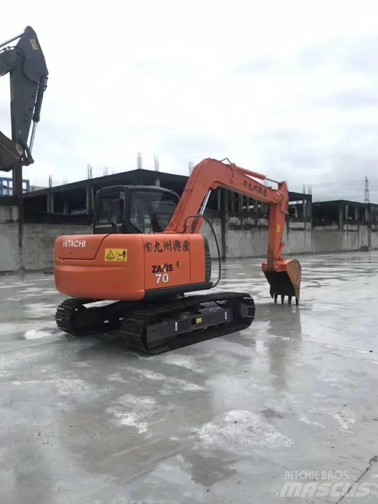 Hitachi ZX 70 Міні-екскаватори < 7т