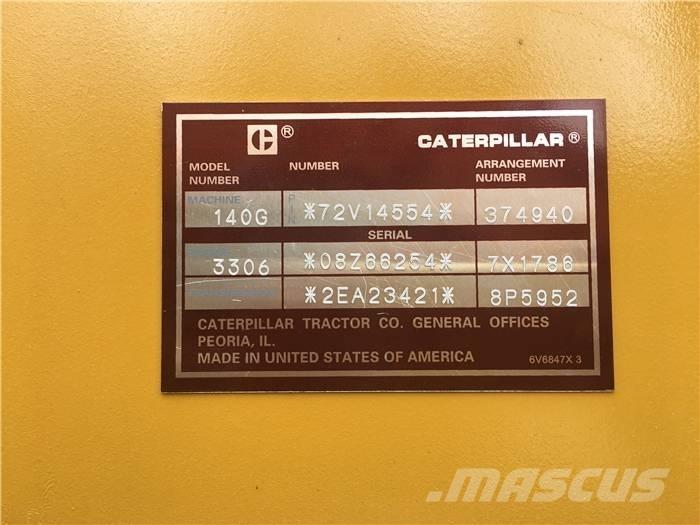 CAT 140 G Грейдери